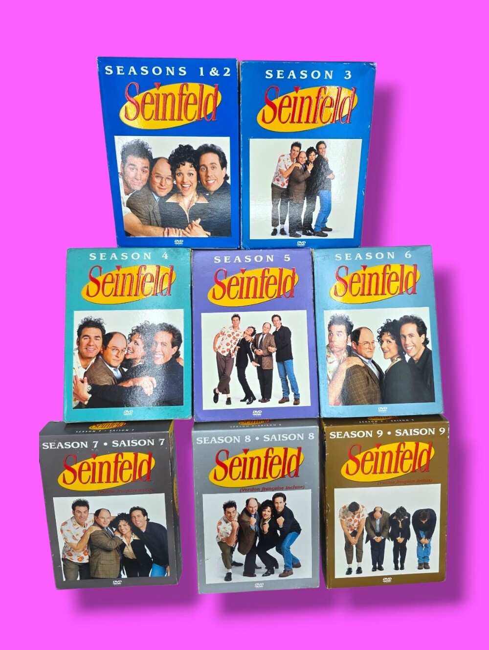 Seinfeld DVD Collection Complete Series Seasons 1-9